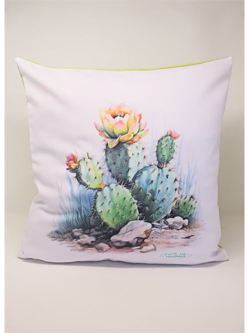 Cuscino stampa cactus Capri Me | CUSTA9ARANCIO